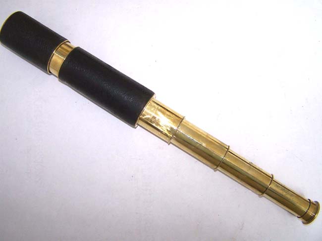A fine 19th century English Four-Draw Telescope signed 'CARY, 181 Strand, London'